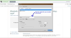 How to export from Evernote as a PDF and convert to JPG
