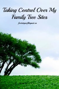 Taking Control Over My Family Tree Sites